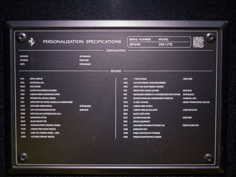 Used 2022 Ferrari 296 GTB RWD image 42