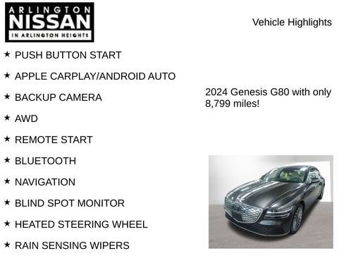 Used 2024 Genesis G80 image 7