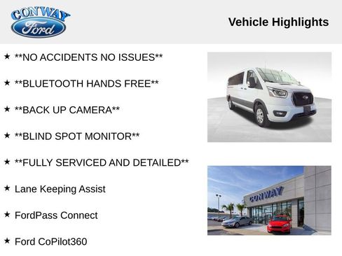 Used 2023 Ford Transit 350 XLT image 3