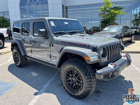 Used 2022 Jeep Wrangler Unlimited Rubicon w/ LED Lighting Group AWD/4WD image 6