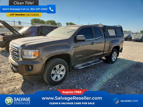 Used 2015 GMC Canyon SLE w/ SLE Convenience Package RWD image 1
