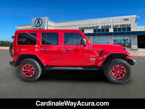 Used 2021 Jeep Wrangler Unlimited Sahara w/ Safety Group AWD/4WD image 6