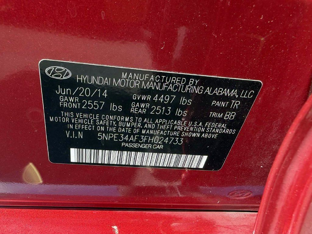 Used 2015 Hyundai Sonata Limited w/ Option Group 05 FWD image 16
