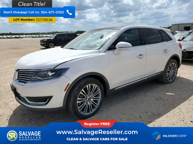 Used 2016 Lincoln MKX Reserve w/ Enhanced Security Package FWD image 1