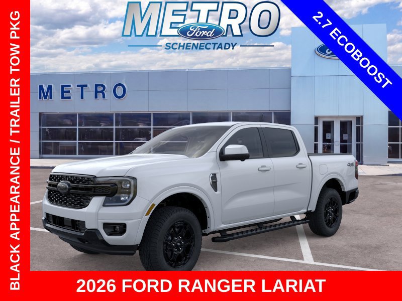 New 2026 Ford Ranger Lariat w/ Black Appearance Package AWD/4WD image 2