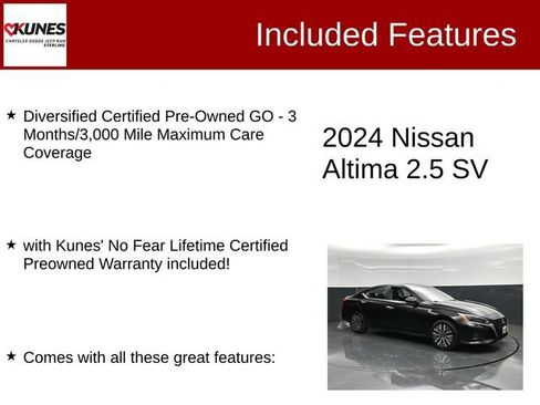 Used 2024 Nissan Altima 2.5 SV AWD/4WD image 2