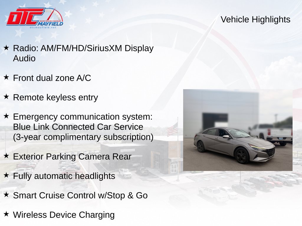 Used 2021 Hyundai Elantra SEL w/ Convenience Package FWD image 6