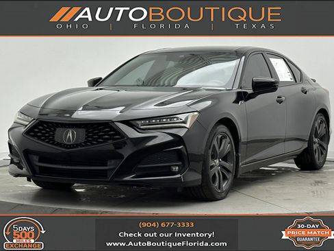 Used 2021 Acura TLX w/ A-SPEC Pkg image 1