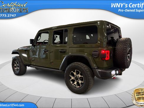 Used 2021 Jeep Wrangler Unlimited Rubicon w/ Uconnect 4C Nav & Sound Group AWD/4WD image 8