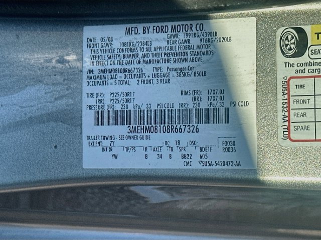 Used 2008 Mercury Milan Premier FWD image 29