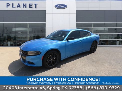 Used 2023 Dodge Charger SXT w/ Blacktop Package RWD image 1