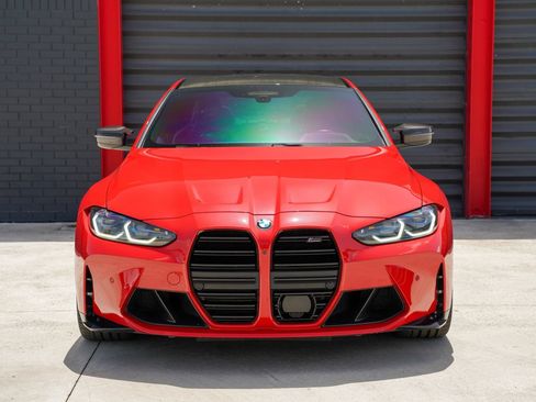 Used 2021 BMW M4 Competition w/ M Carbon Exterior Package RWD image 9