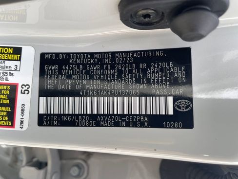 Used 2023 Toyota Camry XSE image 54
