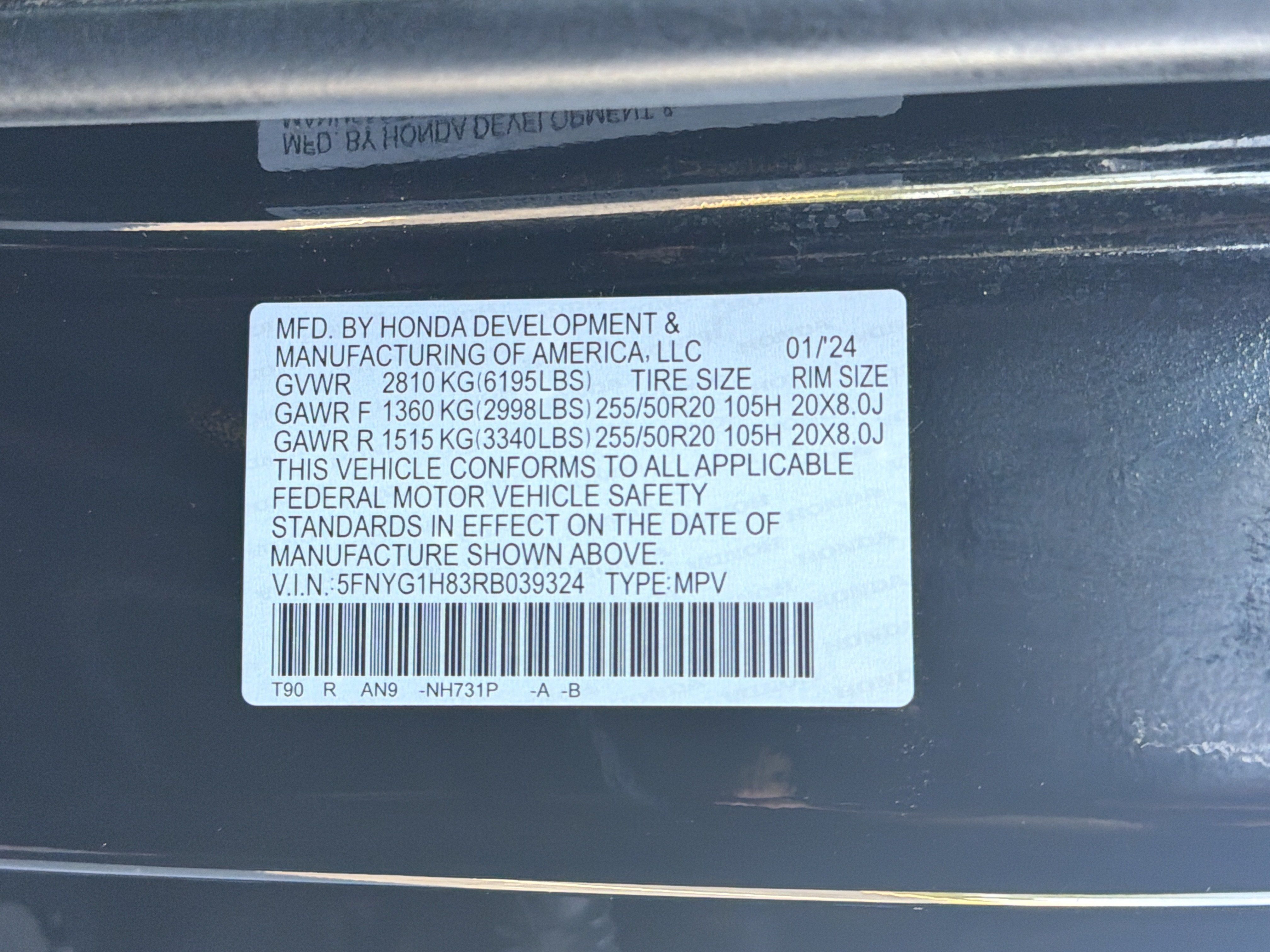 Used 2024 Honda Pilot Elite image 36