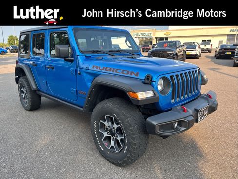 Used 2022 Jeep Wrangler Unlimited Rubicon AWD/4WD image 1