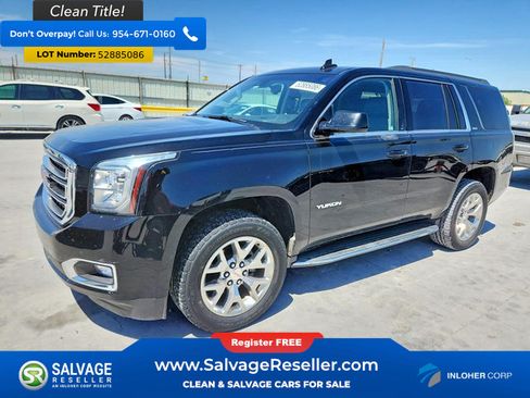 Used 2016 GMC Yukon SLT w/ HD Trailering Package RWD image 1