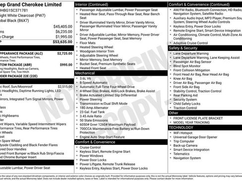 New 2025 Jeep Grand Cherokee Limited w/ Black Appearance Package AWD/4WD image 6