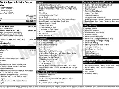 Used 2024 BMW X6 M60i w/ Executive Package