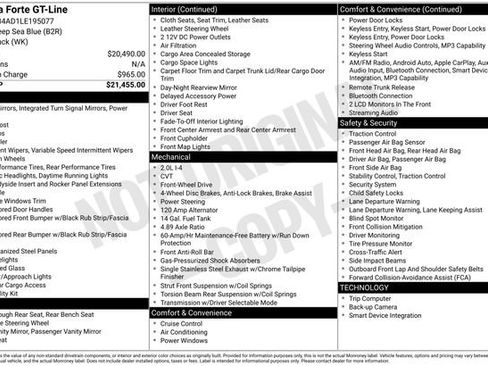 Used 2020 Kia Forte GT-Line image 37