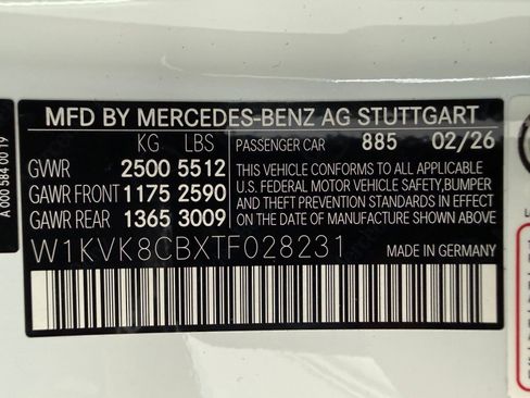 New 2026 Mercedes-Benz SL 63 AMG S e Performance 4MATIC image 18