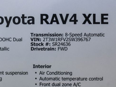 Certified 2025 Toyota RAV4 XLE image 29