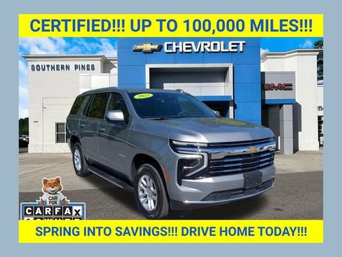 Used 2025 Chevrolet Tahoe LT AWD/4WD image 1
