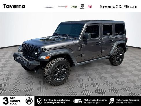 Used 2021 Jeep Wrangler Unlimited Sport AWD/4WD image 1