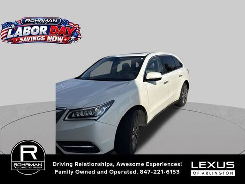 Used 2016 Acura MDX w/ Technology Package AWD/4WD image 1