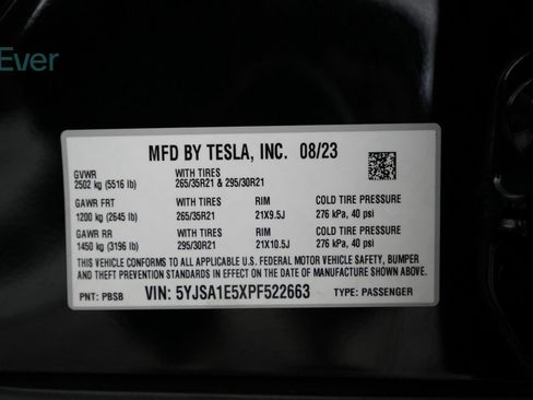 Used 2023 Tesla Model S AWD/4WD image 29