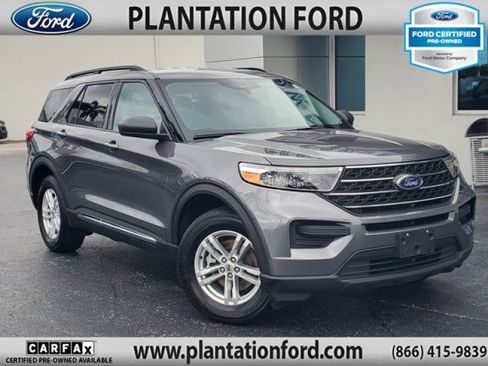 Used 2022 Ford Explorer XLT w/ Class IV Trailer Tow Package AWD/4WD image 1