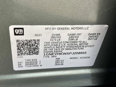 Certified 2023 Chevrolet Traverse LT image 18