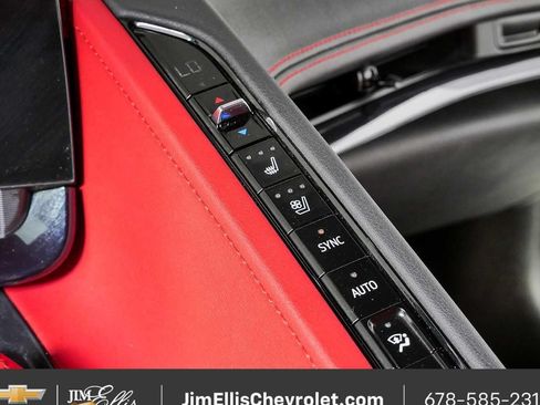 Certified 2024 Chevrolet Corvette Stingray Preferred Cpe w/ Stealth Interior Trim Package RWD image 15