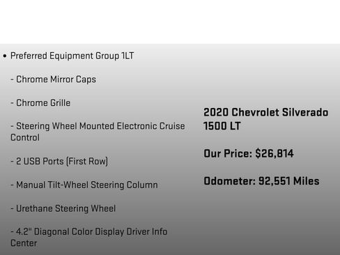 Used 2020 Chevrolet Silverado 1500 LT w/ All-Star Edition image 18