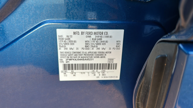 Used 2022 Ford Edge ST-Line w/ Class II Trailer Tow Package AWD/4WD image 27