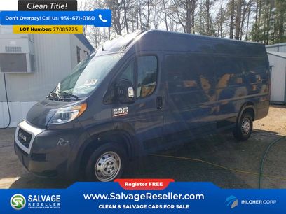Used 2020 RAM ProMaster 3500