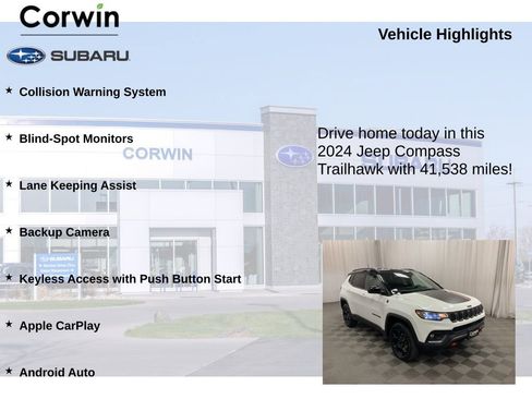 Used 2024 Jeep Compass Trailhawk image 6