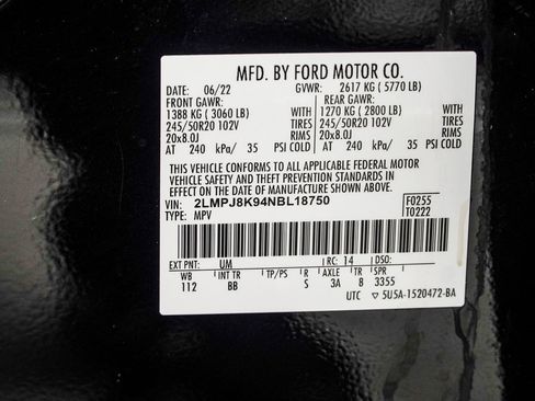 Used 2022 Lincoln Nautilus Reserve image 45