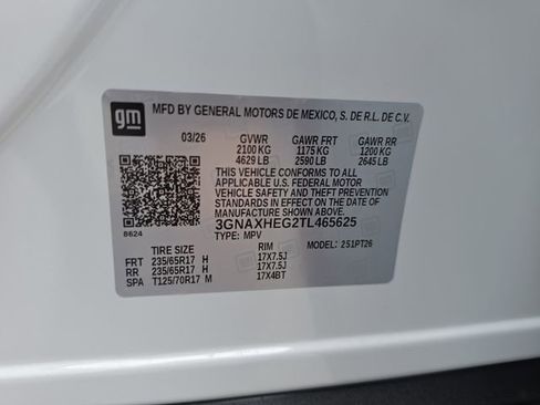 New 2026 Chevrolet Equinox LT w/ Convenience Package II FWD image 37