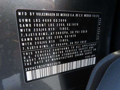 New 2026 Volkswagen Taos SEL AWD/4WD image 30