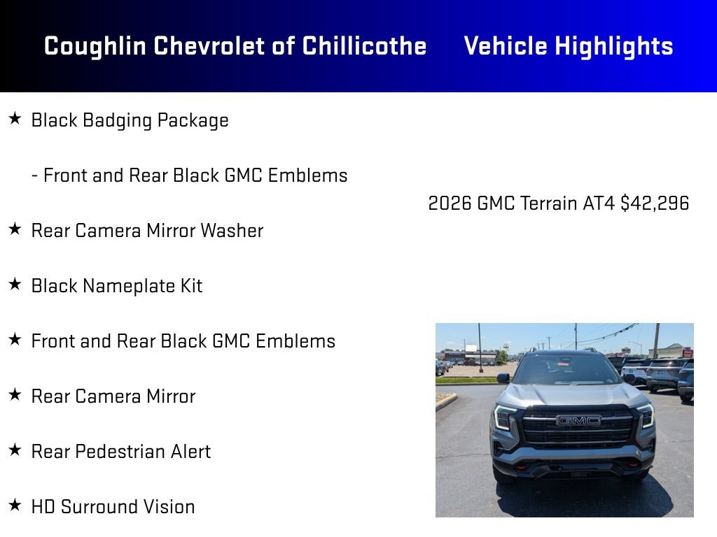 New 2026 GMC Terrain AT4 AWD/4WD image 10