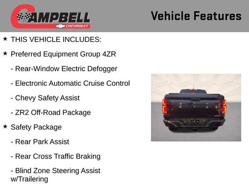 Used 2024 Chevrolet Colorado ZR2 w/ ZR2 Convenience Package III image 5