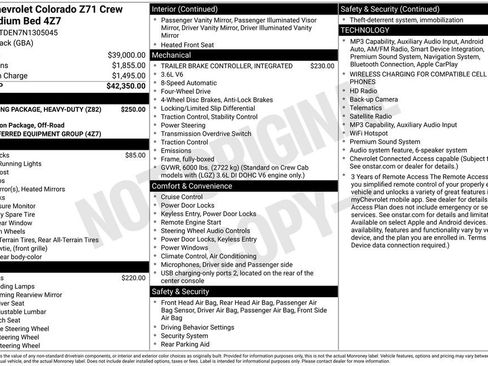 Used 2022 Chevrolet Colorado Z71 AWD/4WD image 15