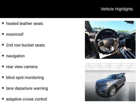 Used 2022 Ford Explorer XLT w/ Equipment Group 202A AWD/4WD image 10