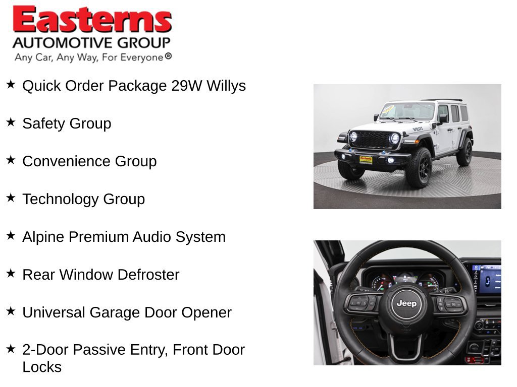 Used 2024 Jeep Wrangler Unlimited AWD/4WD image 12