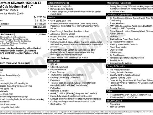 Used 2019 Chevrolet Silverado 1500 LT w/ All Star Edition AWD/4WD image 3