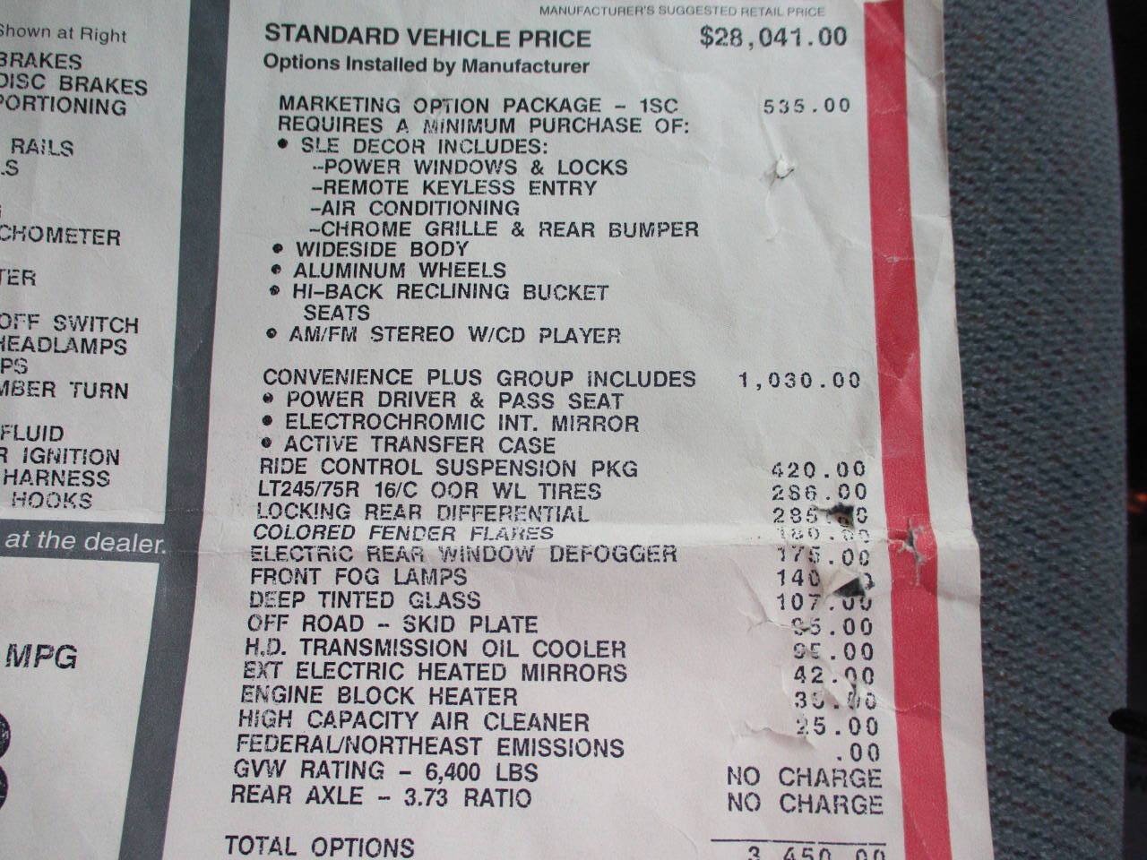 Used 2000 GMC Sierra 1500 4x4 Extended Cab w/ Convenience Plus Group image 32