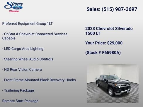 Used 2023 Chevrolet Silverado 1500 LT AWD/4WD image 28