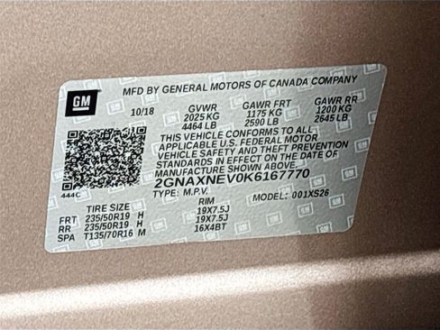 Used 2019 Chevrolet Equinox Premier FWD image 34