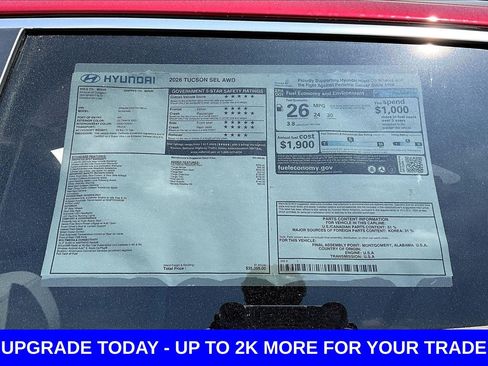 New 2026 Hyundai Tucson SEL AWD/4WD image 18