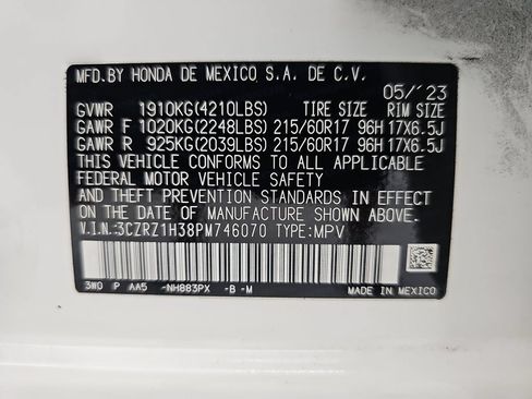 Used 2023 Honda HR-V LX image 39